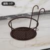 Maceta colgante antirrobo para balcón, para colgar en la ventana, sencilla, de pared, con forma de rosa verde, para plantar flores carnosas, para colocar en el alféizar de la ventana.