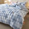 Colcha de Peluche de Conejo Grado Maternal e Infantil Clase de Invierno Núcleo de Colcha Espesado Dormitorio de Estudiantes Terciopelo de Leche Colcha de Invierno Colcha de Algodón Transfronteriza
