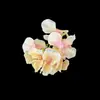 Cabeças de Flores de Hortênsia Artificiais, Flores de Fundo, Arranjos de Flores para Corredor de Casamento, Flores Decorativas, Acessórios Florais DIY, Rede de Flores, Folhagem Artificial