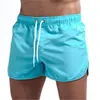 2024 AliExpress Moda Nueva para Hombre Pantalones Cortos de Playa Poliéster Multicolor Deportivos Triple Pantalón Corto para Hombre