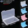 Caja de Almacenamiento de PP Extra Grande de 40 cm de Largo Caja de Almacenamiento de Mantel de Papel de Dibujo Personalizado Caja de Herramientas Transparente Larga