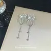 Nuevos Pendientes de Aro de Metal con Forma de Mariposa y Borlas, Elegantes y Únicos, con un Diseño Distintivo y de Nicho