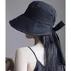 Sombrero de Pescador de Ala Ancha Transfronterizo, Sombrero Protector Solar de Secado Rápido para Exteriores con Correas, Sombrero Parasol con Ala Delantera Larga y Trasera Corta, Sombrero de Secado Rápido