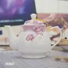 Bule de Porcelana Fina Grande Doméstico Bule de Alta Temperatura Chaleira de Água Fria com Filtro Cerâmica Restaurante Casa de Chá Bule Pote Único