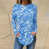 2023 Europeo y Americano Amazon otoño e invierno Nuevo suéter de camisa de manga larga estampada ropa de mujer AliExpress casual cuello redondo manga larga