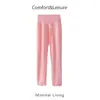 Calças de Tubarão Femininas de Cintura Alta Verão Fina Seda Gelada Leggings Infantis Roupa Externa para Crianças Médias e Grandes Calças para Dança e Esportes