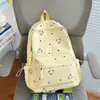 Mochila con estampado de conejo de lunares azul claro, suave y dulce, perfecta para novias, ideal para viajes de vacaciones y almacenamiento