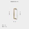 Nordic Light luxo Golden Cabinet puxador da porta armário minimalista moderno guarda-roupa maçaneta do armário de vinho gaveta do armário único punho pequeno
