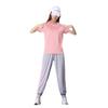 2024 Conjunto de Pantalones Interiores Casual Urbano Jogger Moda Bloques de Color Secado Rápido Color Sólido Conjunto Versátil Ligero Verano