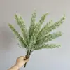 Plantas Verdes Artificiales como Hierba Espárrago Cola de Zorro, Helechos Persas Tropicales y Pasto Decorativo para Paisajismo de Micro-Paisajes y Proyectos de Ingeniería