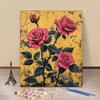 Pintura a Óleo Digital DIY Feito à Mão Preenchimento Pintura Digital Pintura de Parede Planta Flor Paisagem Pintura Decorativa Linda Fábrica Atacado