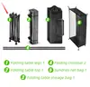 Patas de mesa plegables para exteriores, soporte, patas elevables para escritorio, accesorios de hardware, barra transversal, bolsa, aleación de aluminio, escritorio, estructura de tubo de acero