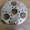 Rejilla Plegable de Acero Inoxidable 316 para Cocinar al Vapor Huevos, Soporte para Vaporera, Redondo Multifuncional Doméstico Perforado Separador de Agua para Vaporera