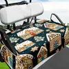 Suministro Exclusivo Transfronterizo de Cubiertas Antipolvo para Asientos de Carritos de Golf, Fundas para Asientos, Protectores de Asientos para Carros Turísticos, Serie Navideña