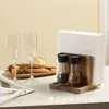 Suporte de Armazenamento de Papel Toalha de Madeira, Prateleira de Temperos Conveniente para Bancada de Cozinha, Suporte de Guardanapos para Restaurante, Porta Papel Toalha de Madeira Maciça