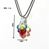 Materiales Importados de Zibo, Diseño de Nicho, Colgante de Perla con Carcasa de Vidrio, Alto Valor Estético, Collar de Vidrio para Regalo, Puramente Hecho a Mano