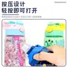 Garrafa de Água Esportiva Infantil para Escola, Garrafa de Água Portátil de Plástico Resistente a Altas Temperaturas, Copo de Água Fofo para Beber Diretamente para Meninos e Meninas