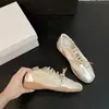 Versión de cuero suave aumento de altura interna zapatillas de ballet alemanas de entrenamiento para mujer verano nuevo estilo al aire libre zapatos Argan no cansan los pies absolutamente hermosas sandalias frescas