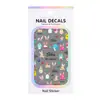 Pegatinas para Uñas de Huevos de Pascua 5D en Relieve Estéreo Conejito de Pascua Pegatinas de Uñas DIY Accesorios Modelo Hg