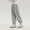 Pantalones Deportivos Nuevos para Niñas Otoño e Invierno Combinan con Todo Cómodos Moda Infantil Pantalones de Chándal de Terciopelo Grueso de Una Pieza Pantalones Cálidos para Niños