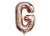 Nuevo Globo de Aluminio con Letra Versión Inglesa Americana de 40 pulgadas Decoración Creativa para Arreglo de Cumpleaños Globo de A-Z Venta al por Mayor Transfronteriza