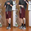 Moda Nueva 2025 Pantalones Casuales Personalizados para Hombre Diseño Hilo de Hielo Fresco Multicolores Versátiles Rectos