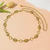 Cadena de Cintura Bohemia para Playa de Verano Accesorios Estilo Étnico Cinturón de Metal para Mujeres con Faldas Cadena Corporal para el Ombligo Venta al por Mayor