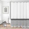 2022 Nuevo Amazon Borla Bohemia Hotel Impermeable Engrosada Baño Simple Cortina de Ducha Cortina de Baño
