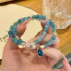 Pulsera auspiciosa de dragón estilo chino Nuevo estilo chino Colgante de la fortuna Pulsera de pareja del zodíaco Regalo para el año del zodíaco