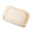 Estuche nuevo para estudiante de gran capacidad, caja de papelería con ventana frontal simple, bolsa de cosméticos para niña, bolsa de almacenamiento, estuche