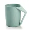 Vaso para Enjuague Bucal de Trigo, Vaso Coreano con Popote para Dientes, Vaso de Agua para Pareja, Vaso para Cepillado de Dientes, Vaso para Enjuague Bucal de Hotel Creativo Simple Natural