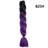 Xuchang Peruca Acessórios de Cabelo Seda de Alta Temperatura Trança Grande Africana Jumbobraid Fibra Química Colorida Montagem Mista Venda Quente Dreadlocks
