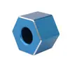 Porta Plumas Metálico Porta Plumas Inserto Pequeño para Plumas Cuadrado Barril Negro para Pluma Base para Cepillos de Dientes de Pareja Porta Cuchillas Papelería para Estudiantes