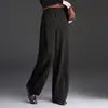 Calça feminina de cintura alta, solta, modeladora, quente, com perna curva, nova coleção de inverno 2026, estilosa, com temperamento, versátil, simples, casual, moderna