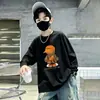 Camiseta de Manga Longa de Outono para Meninos Estilo Primavera e Outono 2026 Nova Camada Base Infantil Algodão Puro Top Casual de Outono para Meninos