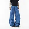 Pantalones de paracaídas de secado rápido y resistentes a las arrugas estilo francés, unisex, estilo fino de otoño, adecuados para actividades al aire libre, senderismo y deportes