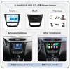 Adecuado para el modelo Nissan Qashqai de 11.5 pulgadas 16-22 Navegación para Coche Inalámbrica Android Carplay con Vista Panorámica 360 Integrada