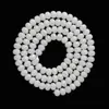 Pulseira de Raiz de Bodhi de Jade Branco com 108 Contas, Multi-Voltas, Unissex, Contas Cilíndricas Tradicionais, Contas de Oração Budistas, Pulseira Colecionável, Suprimento para Transmissão ao Vivo