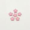 Biscoitos de Liga Colorida Estrela de Cinco Pontas Contas com Furo Reto Contas Espaçadoras de Estrela Acessórios para Joias DIY Material para Corrente de Pendurar em Bolsa de Celular