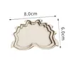 Ímã de Geladeira DIY Bordado Dai Feriado Ímã de Geladeira Artesanal Acessórios Ímã de Geladeira de Madeira Redondo DIY Moldura de Madeira Venda por Atacado