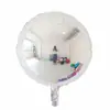 Balão de Alumínio Redondo de 18 Polegadas Cor Lisa Cor Sólida Casamento Festa Festival Decoração Balão Atacado