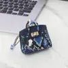 H casa mini bolso charm casa bolsa pequeña bolsa linda nueva moda colgante monedero bolsa para auriculares llave de coche