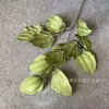 Boda Mori flor artificial hoja verde Mori flor de plástico salón de bodas camino de tierra arco alto arreglo floral