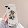 Suporte de Celular de Acrílico com Padrão Animal Impressão Plana 2D Transfronteiriça Airbag Transparente Rotação Livre 360 graus