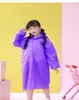 Venta al por mayor de fábrica impermeable no desechable poncho de viaje para exteriores color engrosado EVA ligero de una pieza impermeable para adultos