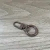 Nuevo Anillo de Resorte Hebilla de Puerta Pintura de Colores Llavero Anillo de Resorte Anillo de Cadena de Llaves Cadena de Llaves