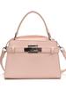 Bolsa Pequena Popular de Verão com Padrão de Lichia Feminina 2025 Nova Elegante Elegante Carregada na Mão Bolsa Kelly Simples para o Dia a Dia Bolsa Transversal