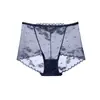 Ropa interior para mujer Xiaotianer 912/913 sexy de encaje de cintura alta, sin costuras, transparente, tentación, bragas para cadera, talla grande