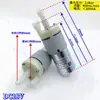 Bomba de Água Diafragma Micro 370 Nova Bomba Autoescorvante DC9.4V/12V/15V/18V/21.6V/24V