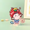Merchandising de Caricaturas de Celebridades Anime Grabado con Láser Adornos de Escritorio de Acrílico Stands de Acrílico Laminado de Doble Cara Hechos a Medida